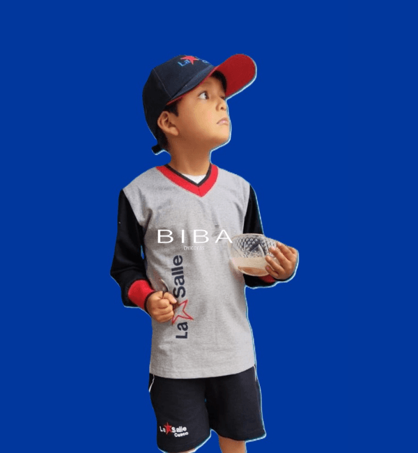 Uniforme deportivo completo del Colegio La Salle Cusco
